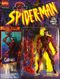 Carnage Weapon Arms with Snap-on Wrist Accessories | Toy Biz 1994 image