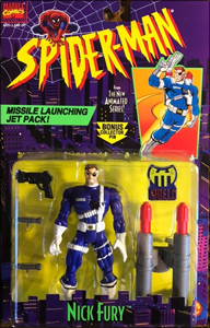 Nick Fury - Missile Launching Jet Pack! | Toy Biz 1994 image