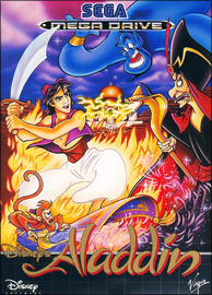 Disney’s Aladdin (Sega Mega Drive) (PAL) cover