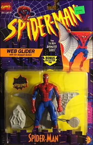 Spider-Man Web Glider with Air Assault Action | Toy Biz 1994 image