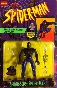 Spider-Sense Spider-Man - Wall Crawling Action! | Toy Biz 1994 image