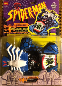 Venom Assault Racer with Slide Back Canopy Action / Spider-Man: The Animated Series - Toy Biz 1994