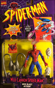 Web Cannon Spider-Man - Web Blast Action! | Toy Biz 1994 image