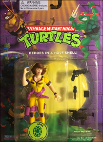 April (Heroes in a half-shell!) | Teenage Mutant Ninja Turtles (TMNT 1987) - Playmates Toys 1995 image