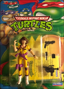 April | Teenage Mutant Ninja Turtles (TMNT 1987) - Playmates Toys 1988 image