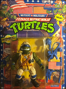 Lieutenant Leo - The Desert Duelin' Dude! | Teenage Mutant Ninja Turtles (Mutant Military) - Playmates Toys 1991 image