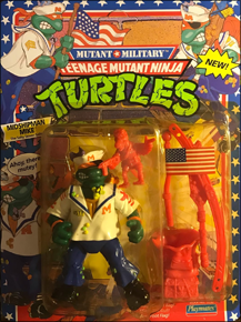 Midshipman Mike - The Salty Sewer Sailor! | Teenage Mutant Ninja Turtles (Mutant Military) - Playmates Toys 1991 image