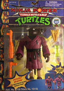 Mutatin' Splinter - The Remodeled Rodent Samurai Sage! | Teenage Mutant Ninja Turtles (Ninja Power) - Playmates Toys 1988 image