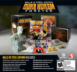 Duke Nukem Forever (PC) (US) cover