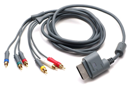 Оригинальный компонентный кабель (б/у) для XBOX 360