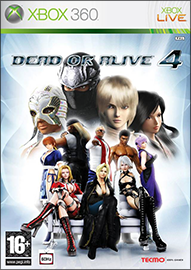 Dead or Alive 4 (Microsoft XBOX 360) (PAL) cover