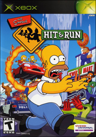 The Simpsons: Hit & Run (Microsoft XBOX) (NTSC-U) cover