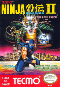 Ninja Gaiden II: The Dark Sword of Chaos (NES) (NTSC-U) cover