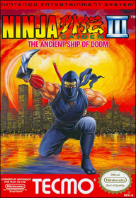 Ninja Gaiden III: The Ancient Ship of Doom (NES) (NTSC-U) cover