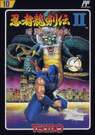 Ninja Gaiden II: The Dark Sword of Chaos / Ninja Ryukenden II: Ankoku no Jashinken (б/у) для Famicom