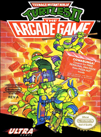 Teenage Mutant Ninja Turtles II: The Arcade Game (NES) (NTSC-U) cover