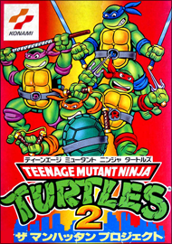 Teenage Mutant Ninja Turtles III: The Manhattan Project / Teenage Mutant Ninja Turtles 2: The Manhattan Project (б/у) для Famicom