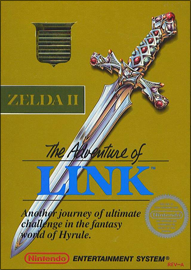 Zelda II: The Adventure of Link (NES) (NTSC-U) cover