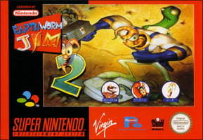 Earthworm Jim 2 (Super Nintendo) (PAL) cover