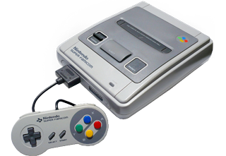 Игровая приставка Super Nintendo Entertainment System (б/у) + игра Super Mario All-Stars (б/у)