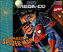 The Amazing Spider-Man vs. The Kingpin (Sega MEGA-CD) (PAL) cover