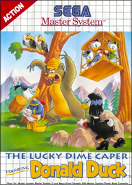 The Lucky Dime Caper Starring Donald Duck (б/у) для Sega Master System