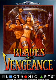 Blades of Vengeance (Sega Mega Drive) (PAL) cover