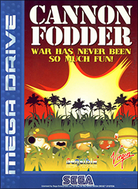 Cannon Fodder (Sega Mega Drive) (PAL) cover