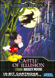Castle of Illusion Starring Mickey Mouse (Sega Mega Drive) (PAL) cover