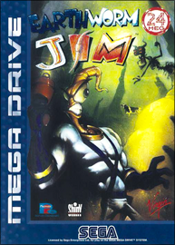 Earthworm Jim (Sega Mega Drive) (PAL) cover
