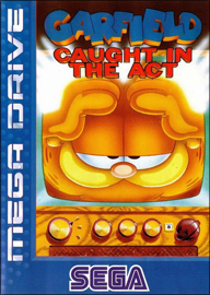 Garfield: Caught in the Act (Sega Mega Drive) (PAL) cover