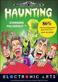 Haunting Starring Polterguy (Sega Mega Drive) (PAL) cover