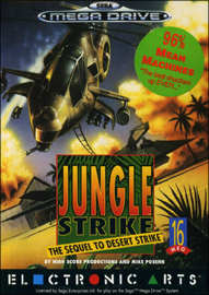 Jungle Strike (Sega Mega Drive) (PAL) cover