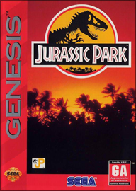 Jurassic Park (Sega Genesis) (NTSC-U) cover