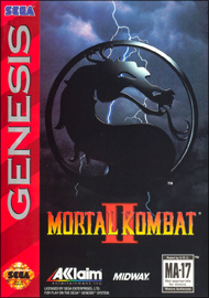 Mortal Kombat II (Sega Genesis) (NTSC-U) cover