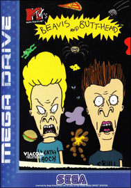 MTV's Beavis and Butt-head (Sega Mega Drive) (PAL) cover