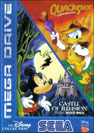 The Disney Collection: Castle of Illusion starring Mickey Mouse / QuackShot starring Donald Duck (Sega Mega Drive) (PAL) cover