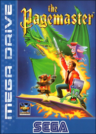 The Pagemaster (Sega Mega Drive) (PAL) cover
