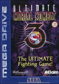 Ultimate Mortal Kombat 3 (Sega Mega Drive) (PAL) cover
