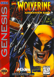 Wolverine: Adamantium Rage (Sega Genesis) (NTSC-U) cover