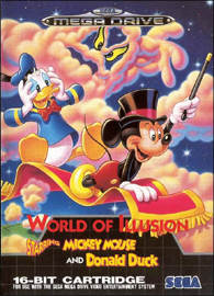 World of Illusion Starring Mickey Mouse and Donald Duck (Sega Mega Drive) (PAL) cover