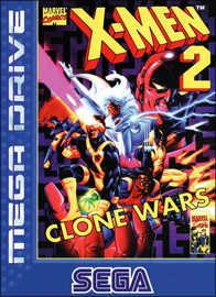 X-Men 2: Clone Wars (Sega Mega Drive) (PAL) cover