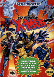 X-Men (Sega Genesis) (NTSC-U) cover
