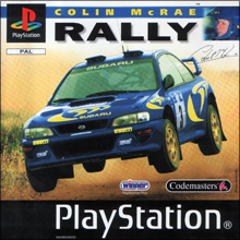 Colin McRae Rally (Sony PlayStation 1) (PAL) cover
