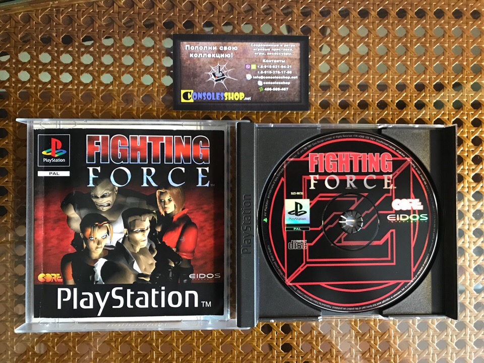 Ps1 - Fighting Force 1 - Leia a descrição