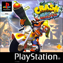 Crash Bandicoot 3: Warped (Sony PlayStation 1) (PAL) cover