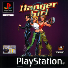 Danger Girl (Sony PlayStation 1) (PAL) cover