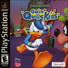 Disney's Donald Duck: Goin' Quackers (Sony PlayStation 1) (NTSC-U) cover
