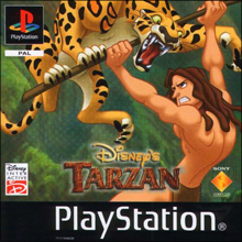 Disney's Tarzan (Sony PlayStation 1) (PAL) cover