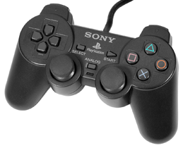 Геймпад DualShock (Dark Grey) (used) (Sony PlayStation 1) (PS1)
